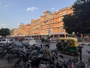 Rue du marché de Jaipur