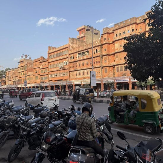 Rue du marché de Jaipur