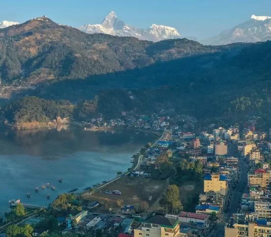 pokhara nepal lac phewa